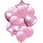 hearts-and-stars--foil-&amp-latex-balloons-pink--14-piece